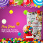 Ny Spice Shop Pink Gumballs - 1 Pound Gumballs For Gumball Machine - Chewing Gum Dubble Bubble Gumballs - Fruit Flavored Gumball