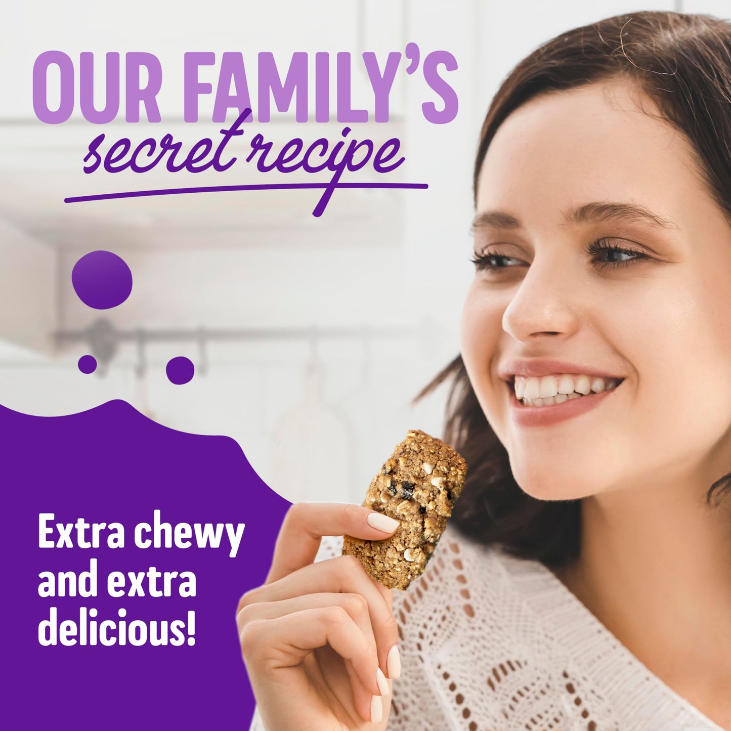 Cooper Street Granola Bakes - Healthy Chewy Breakfast Granola Bars | Individually Wrapped Nut And Dairy Free Granola Bars Variet