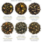 Tea Forte Demoiselle Advent Calendar Tea Gift Set of 12 Pyramid Infuser Tea Bags with Numbered Doors  Variety Pack of Assorted enhanced Loose Leaf Tea Bags