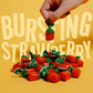 Strawberry Hard Candy Individually Wrapped by Cambie, 4 lbs of Halloween Candy Bulk with a Deliciously Sweet Hard Exterior with