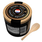 TABLISSIMA Fleur de Sel Premium Sea Salt, Flaky Sea Salt from Guerande, 3.5 oz, White, Includes Cork Box & Wooden Spoon