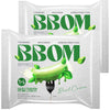 BBOM Instant Korean Tteokbokki Pouch - Basil Cream Flavor Korean Rice Cakes - Easy to Prepare Street Food - Includes Tray, Rice 