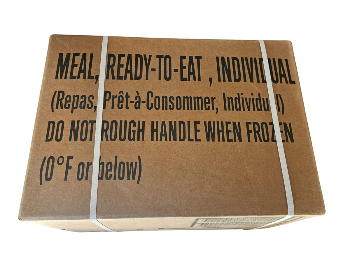 EPIDEMIC PROOF Genuine USGI MRE Meal, Ready to Eat, Cheese Pizza, 1.5 lbs, Inspection Date 01/2026 or Newer, New Packaging