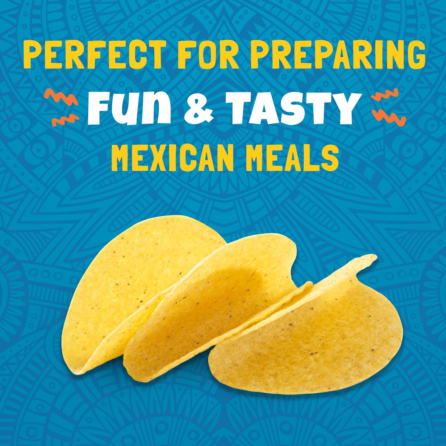Ortega Mini Taco Slider Shells, Yellow Corn, 18 Shells (Pack of 6)