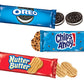Nabisco Cookie Variety Pack, Oreo, Nutter Butter, Chips Ahoy!, 12 Snack Packs (4 Cookies Per Pack)