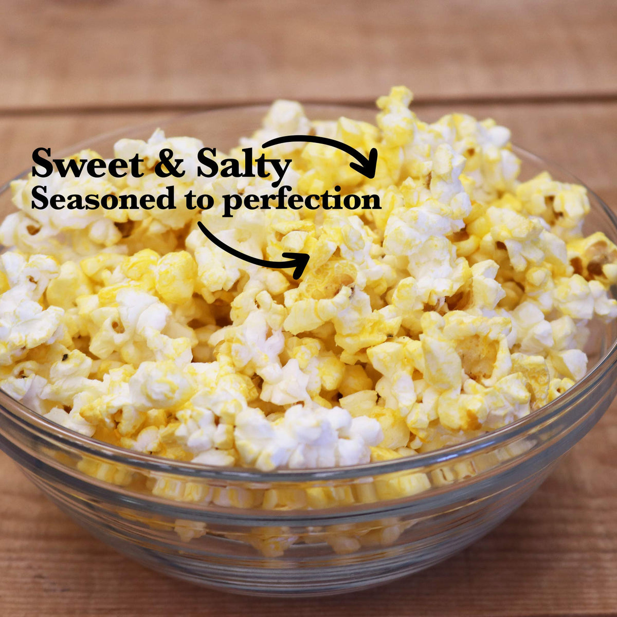 ASS KICKIN Kettle Corn Microwave Popcorn - Sweet Gourmet Snack - 12 Pack - 0.08 Ounce Each