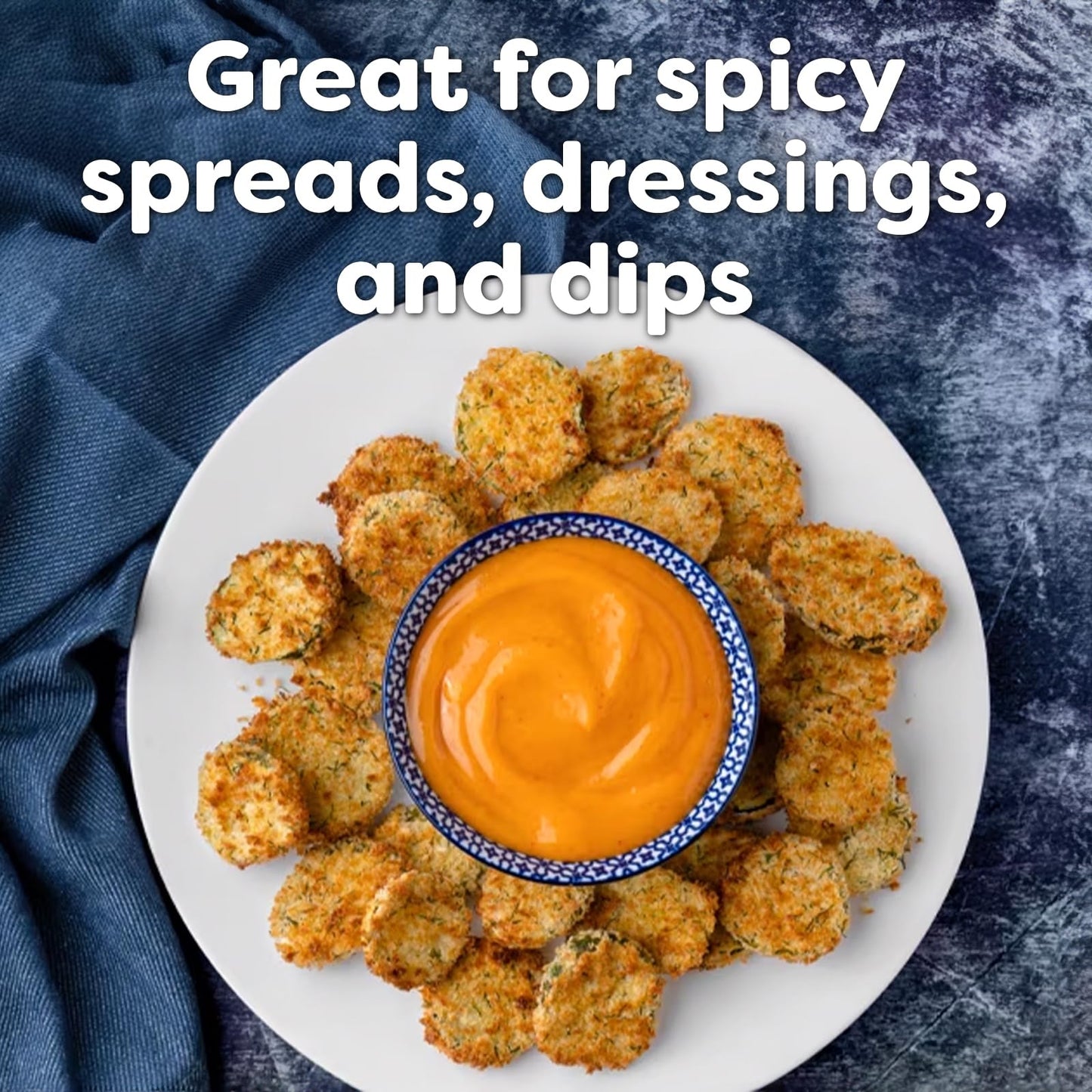 HELLMANNS Spicy Mayonnaise, 1 Gallon Jar, Made with 100% Cage Free Eggs, Gluten Free, Vegetarian, Kosher, 128 oz