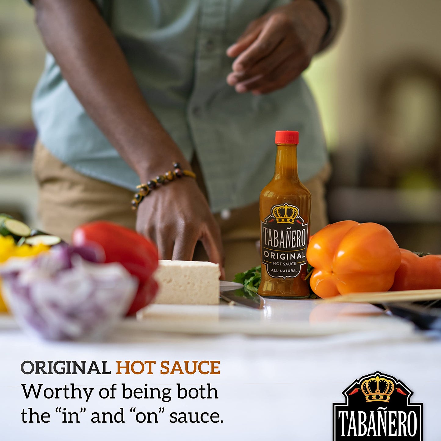 Original Hot Sauce By Tabaero, Gourmet Hot Sauce Gift, Fiesta Party Favors, All Natural, Gluten Free, Low Sodium, Vegan, Kosher,