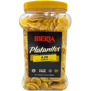 Iberia Garlic Plantain Chips, 20 Oz.