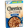 Cheerios Oat Crunch Almond Breakfast Cereal, Made with Whole Grain, Large Size, 18.2 oz