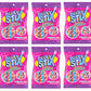 Silly Stix Sour Filled Candy Straws - 2.75 Oz Bag - Pack Of 6 - Variety Of Flavors - Tropical Punch, Orange, Cherry, And Grape - Fun For Everyone - Easy To Share With Friends And Family