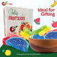 NY Spice Shop Orange Fruit Slices Jelly Candy - 8 Ounce Candied Fruit Slices - Fruit Candy Slices Gifts Party Decorations - Gumm