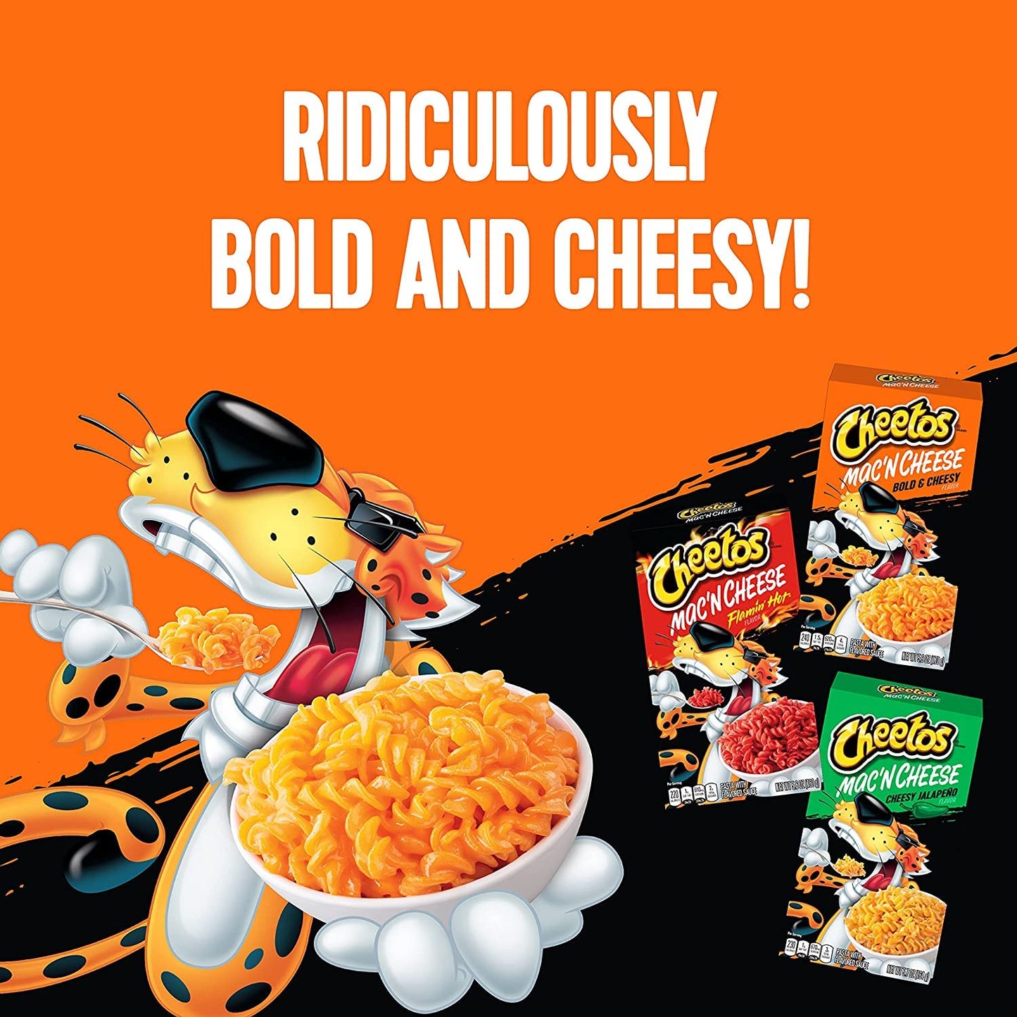 Cheetos Mac & Cheese Bold & Cheesy 5.9oz Boxes (Pack of 12)
