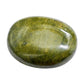 Vesuvianite Palm Stone - Pocket Massage Worry Stone For Natural Body Chakra Balancing, Reiki Healing And Crystal Grid