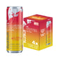 Red Bull Winter Edition Energy Drink  Fuji Apple & Ginger  12 fl. oz.  Pack of 4 cans  with 114mg Caffeine  Taurine & B Vitamins