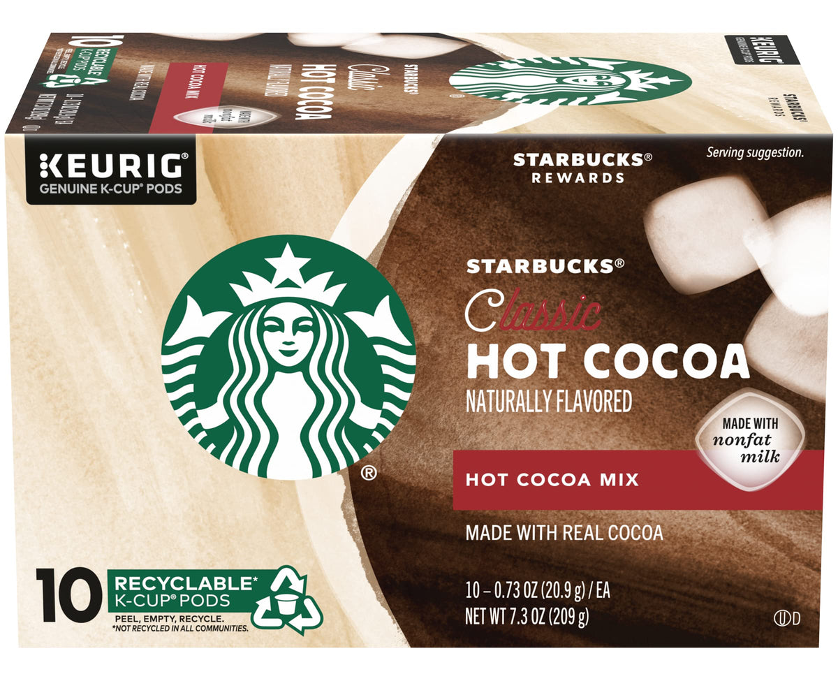 Starbucks Hot Cocoa K-Cup Coffee Pods (10 Count (Pack Of 3))