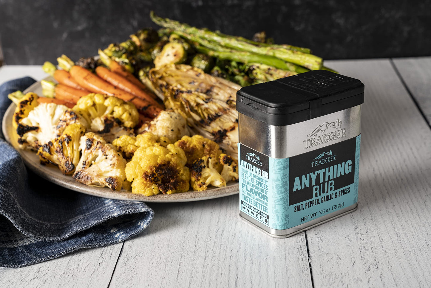 Traeger Anything Rub Seasoning - 7.5 Ounce, Model SPC207