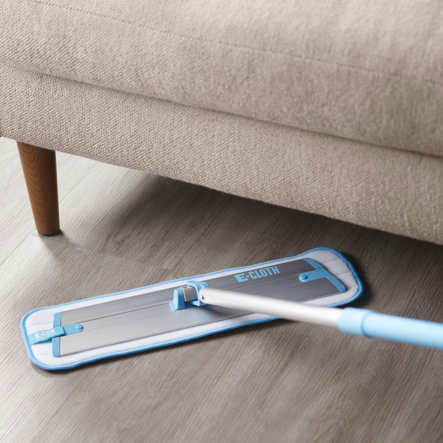 E-Cloth Deep Clean Mop Head, Reusable Damp Microfiber Mop Head, 300 Wash Guarantee, 1 Pack