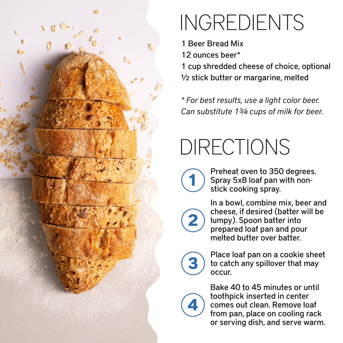 Southern Living Gourmet Malt-Inspired Bread Mix, Easy-To-Bake Delight, Perfect For Potlucks & Parties, Dessert Bread, 1 Mix