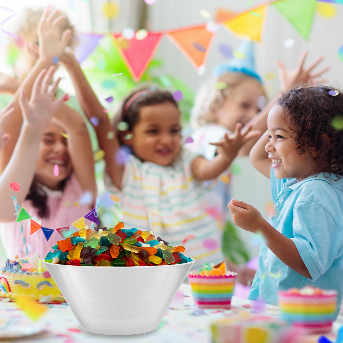 Gummy Candy Mix | 2-Pound Bag | Blue Sharks, Bears, Worms, Butterflies - Party Favors