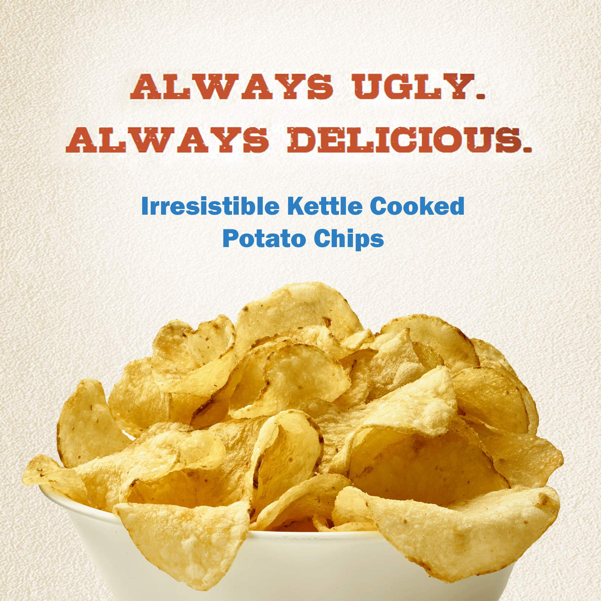 UGLIES SNACKS Original Salt & Vinegar Potato Chips, 6 OZ