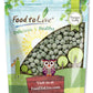 Whole Dried Green Peas, 2.5 Pounds - Green Vatana, Sproutable, Vegan, Kosher, Bulk. Pre-Soak Needed. Rich in Protein, Fiber, Pot