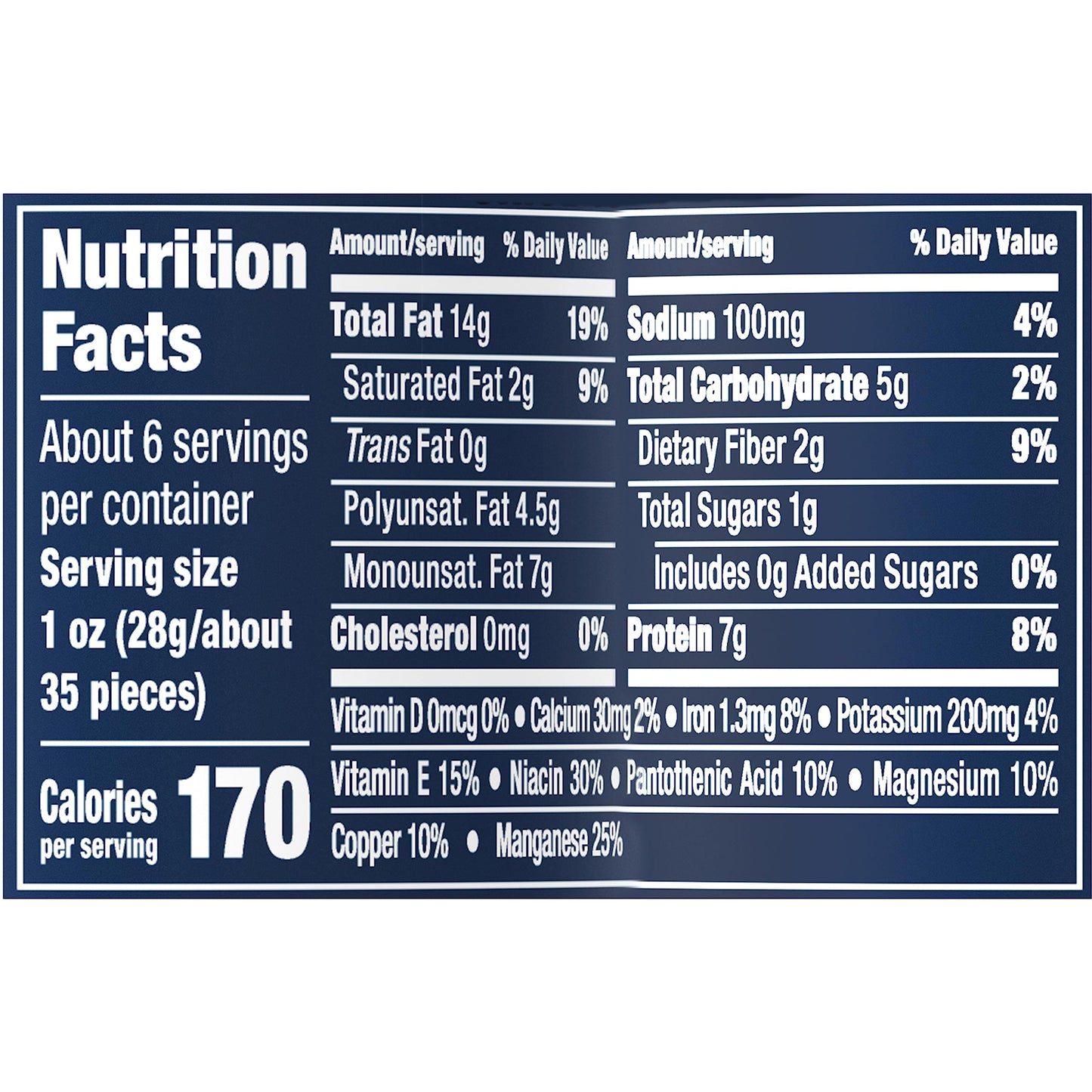 Planters Classic Peanuts, 6 Oz Canisters, Limited Edition, Pack of 8