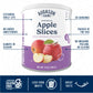 Augason Farms Dehydrated Apple Slices Certified Gluten Free Long Term Food Storage Large No. 10 Can