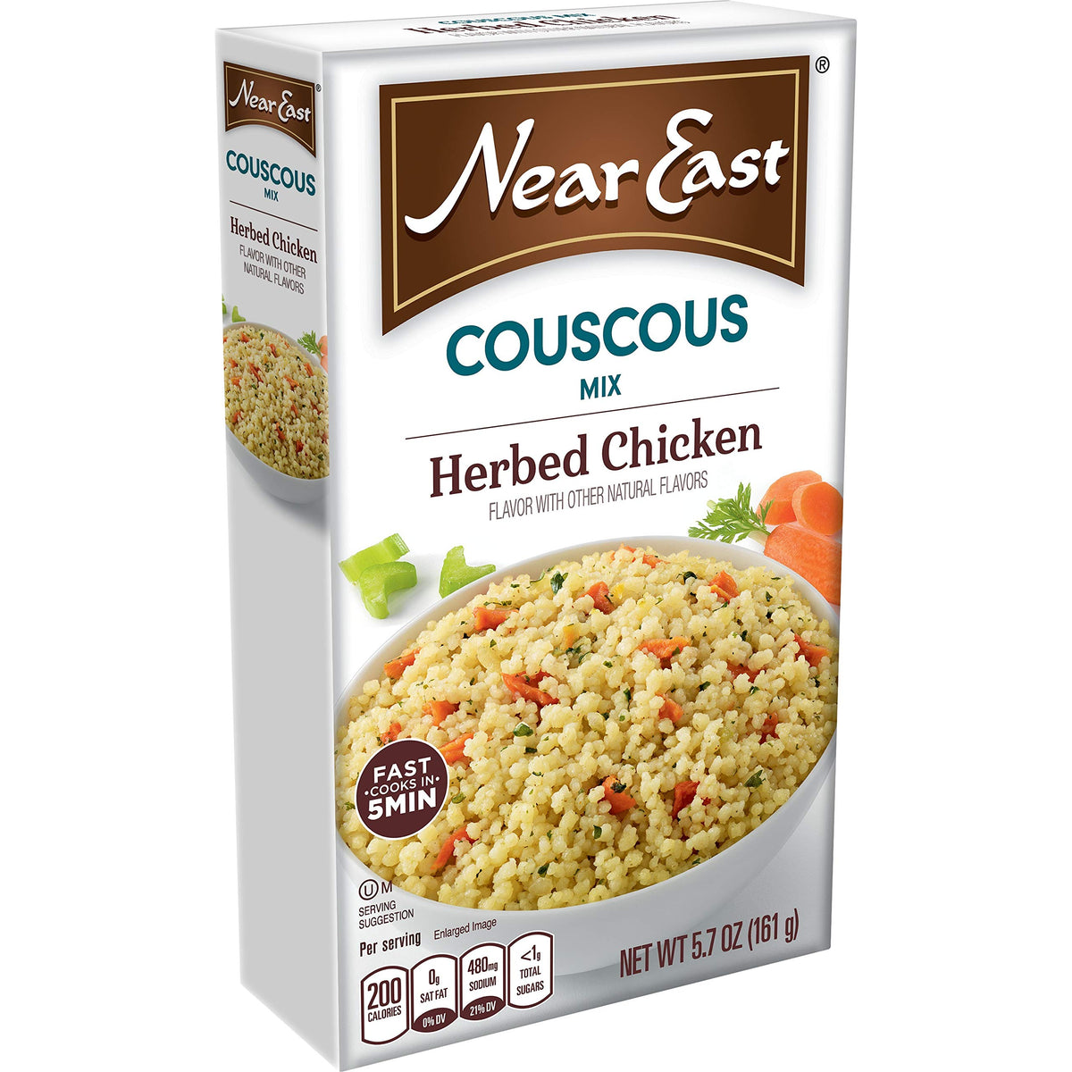 Near East Couscous Mix, Herbed Chicken, 5.7Oz Box