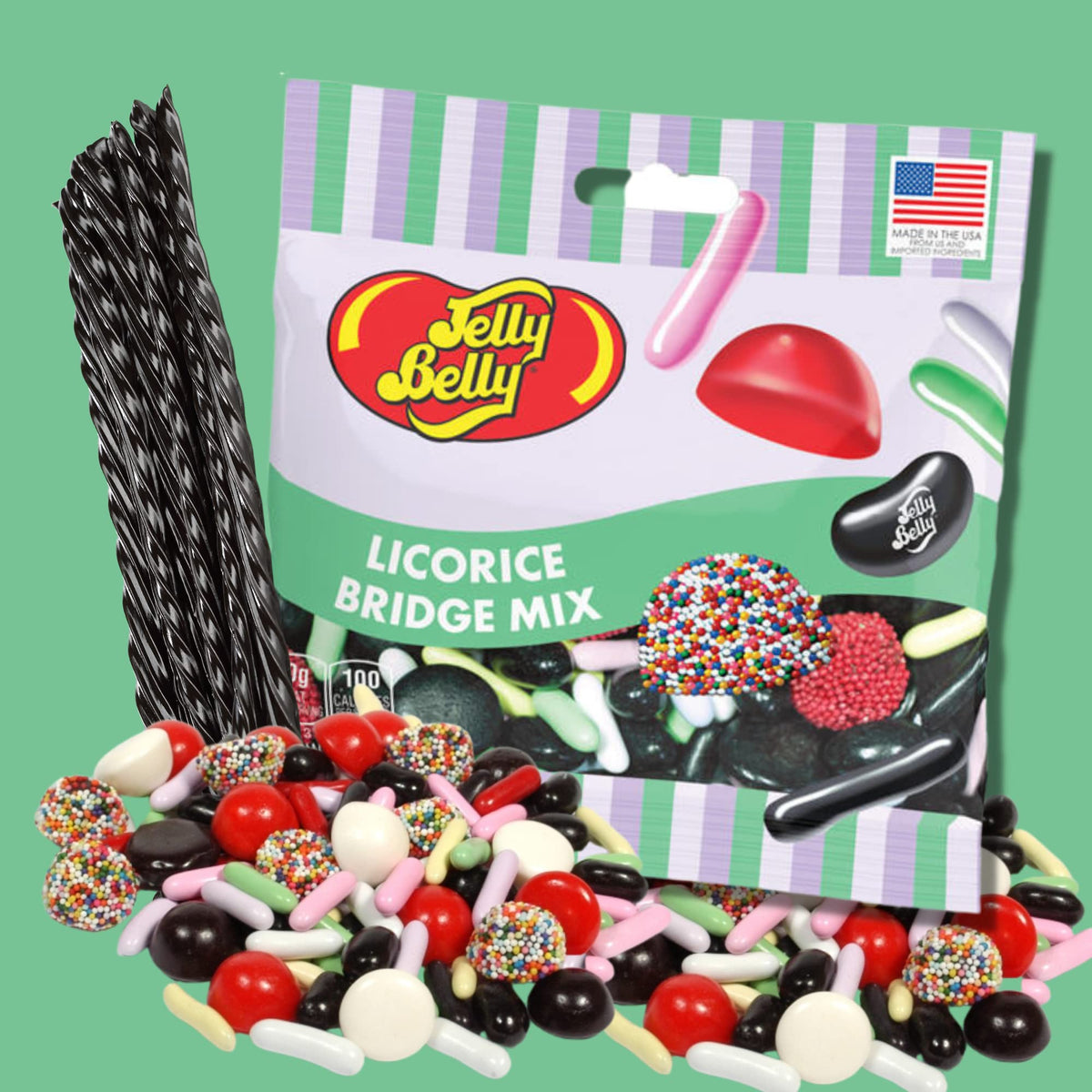 Ultimate Black Licorice Lovers Assortment With Bridge Mix, Scottie Dogs, And Beans Candy, Assorted Gourmet Shareable Candy, Pack