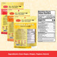 Pocas Ginger Chews Variety Pack - Mango, Original, Lemon - 3 Individually Wrapped Snacks, 3 Oz Each, Assorted Flavors