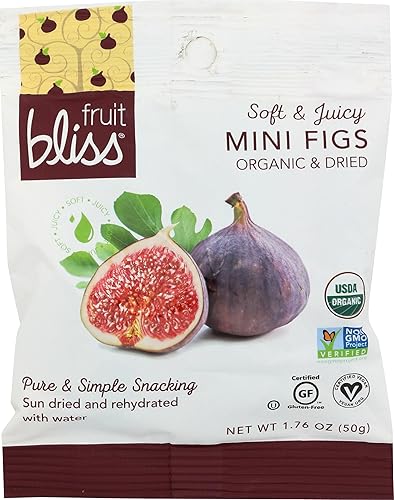 Fruit Bliss - Organic Turkish Mini Figs - Mini Figs - Case Of 12 - 176 Oz(D0102H5K4Uj)