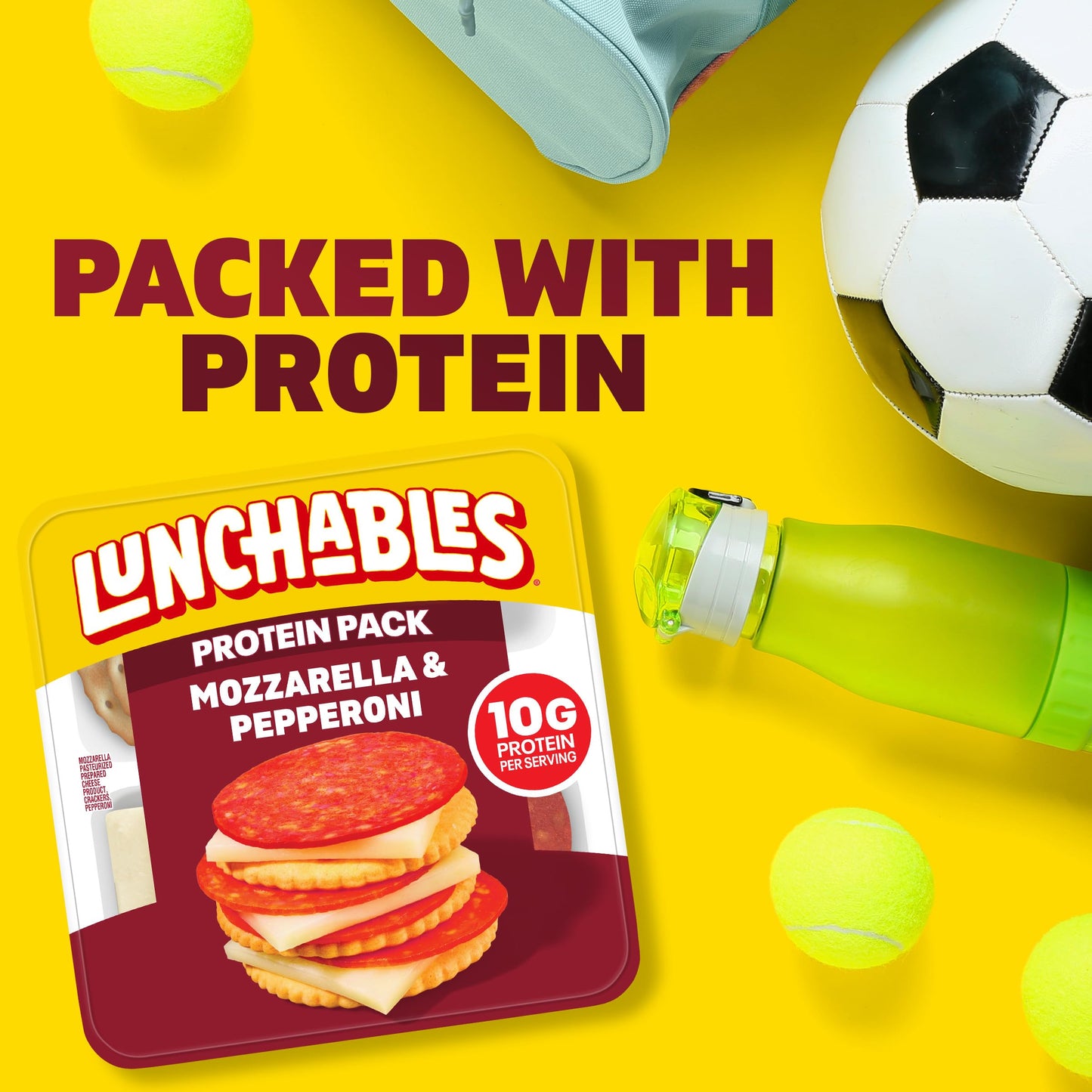 Lunchables Mozzarella & Pepperoni Protein Pack, 2.25 oz Pack