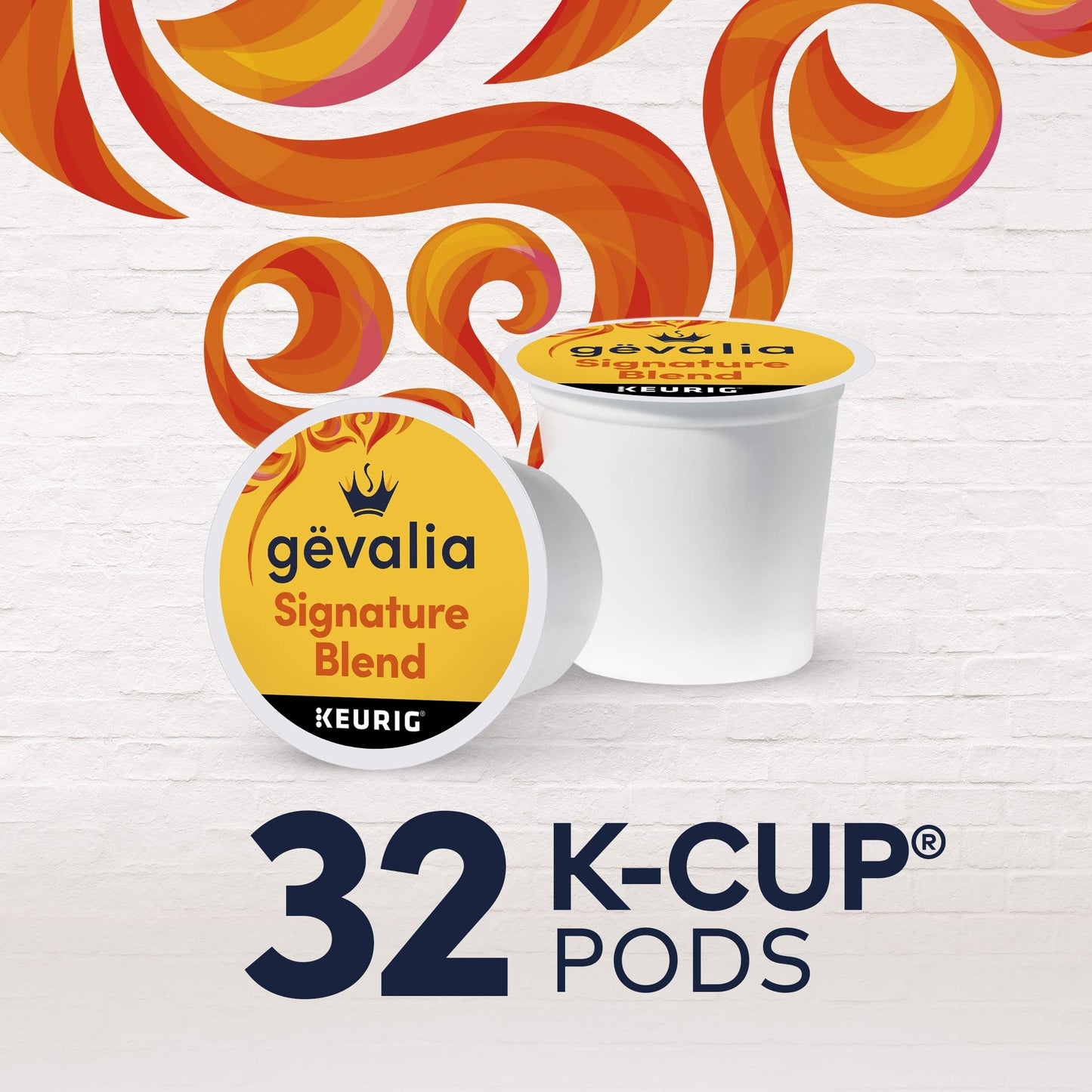 Gevalia Signature Blend Mild Light Roast K-Cup Coffee Pods (32 ct Box)