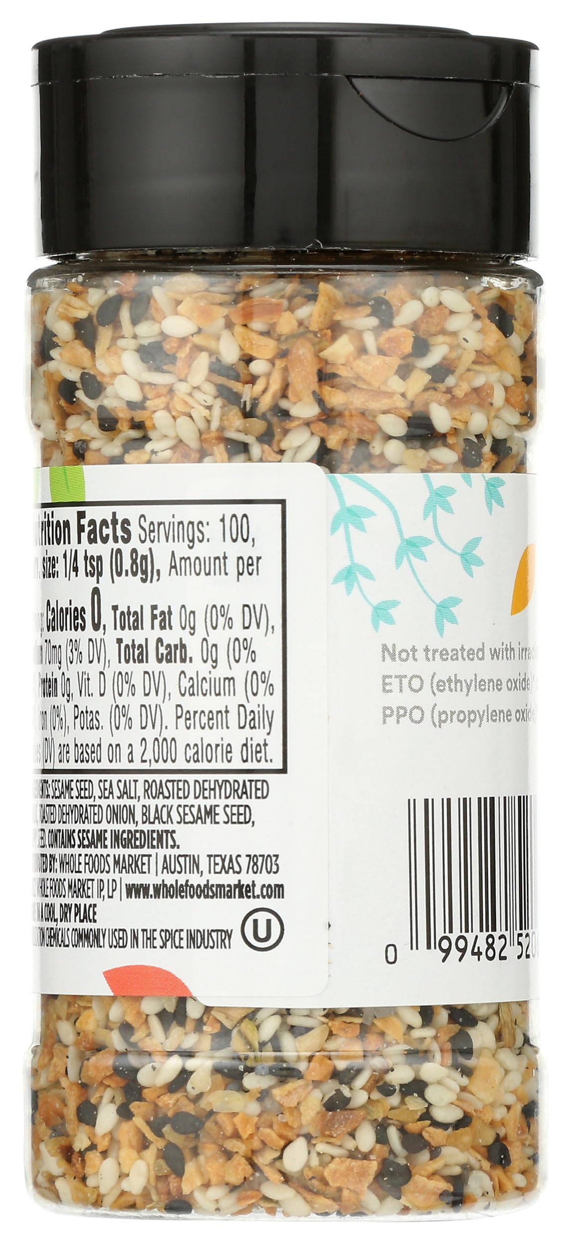 365 by Whole Foods Market, Everything Bagel Seasoning, 2.85 Ounce