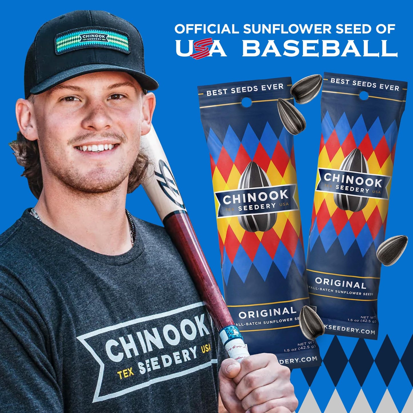 Chinook Seedery Roasted Sunflower Seeds to Eat - Jumbo Low Sodium Sunflower Seeds Keto Snacks - Adventure, Baseball, School Snac