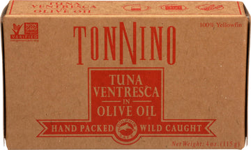 Tonnino Tuna Ventresca In Olive Oil Fad, 4.05 Oz