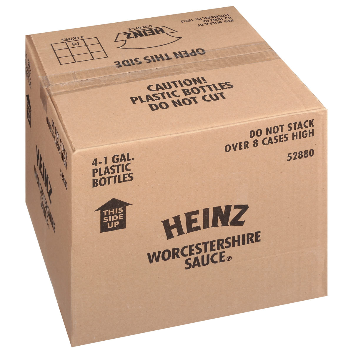Heinz Worcestershire Sauce (4 Ct Casepack, 1 Gal Jugs)