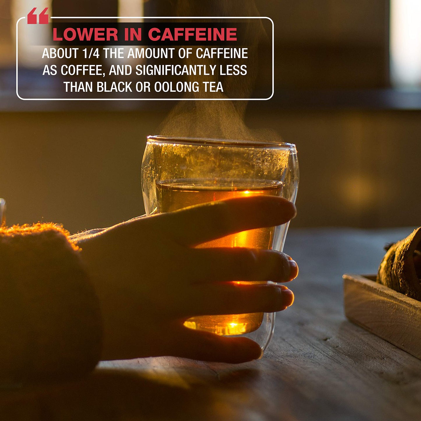 Brew La La Organic Green Tea - Natural Strawberry Flavor - 50 Tea Bags - Low Caffeine Gourmet Tea