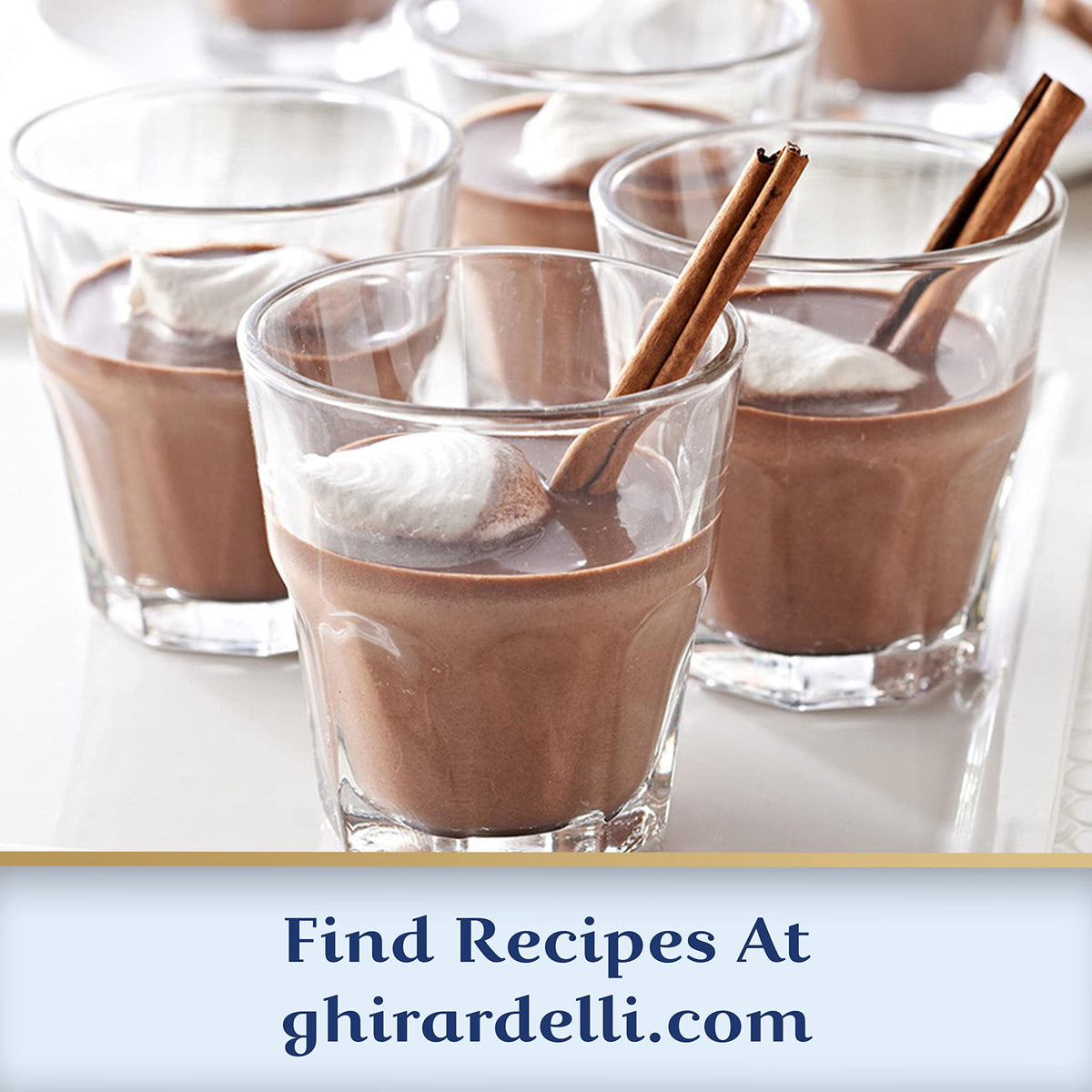 Ghirardelli Double Chocolate Premium Hot Cocoa Mix, 10.5 Oz Bag (6 Bags)