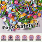 HUEBEATY 6-in-1 Neon & Pastel Rainbow Sprinkles for Cake Decorating - Confetti, Nonpareils, Jimmies & Sanding Sugar - Edible Cup