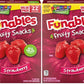 Funables Fruit Snacks, Strawberry Fruit Flavored Snacks, 0.8 Ounce Pouches (22 Count) (Pack of 2)