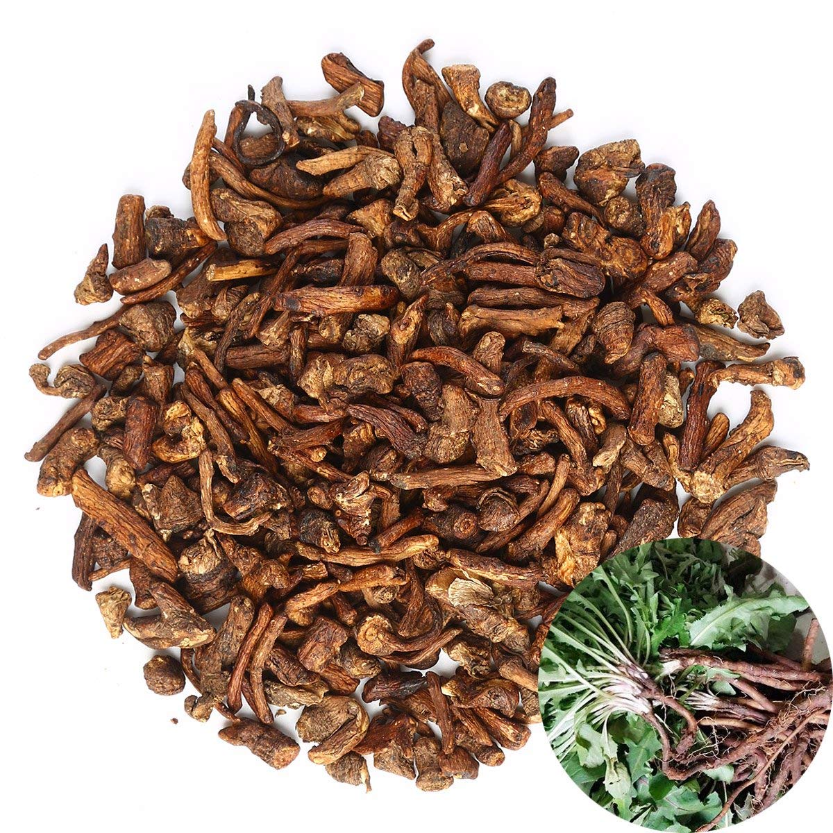 Tooget Organic Dandelion Root - Cut & Sifted, Natural Dried Dandelion Root Loose Tea Wholesale - 8 Oz