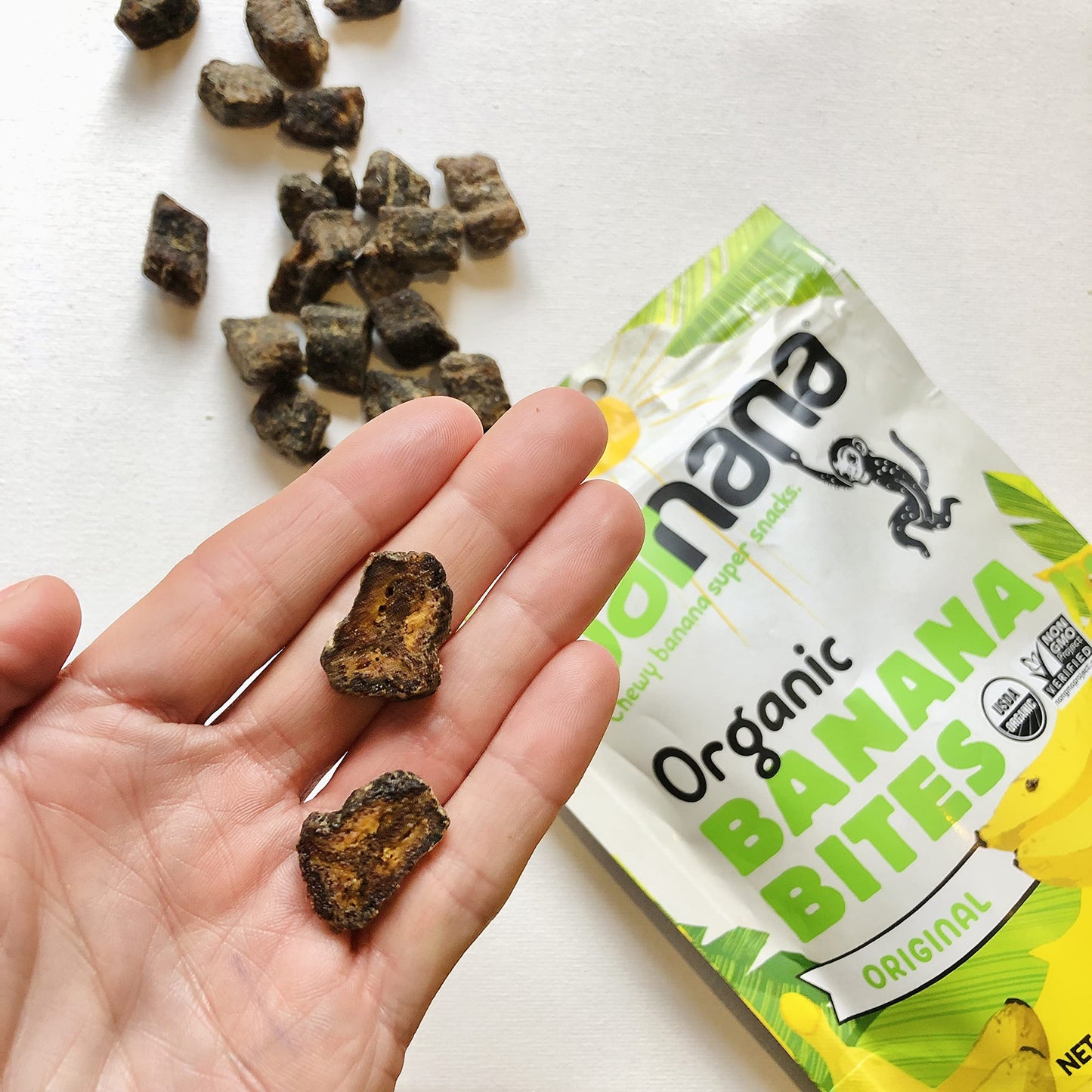 Barnana Organic Chewy Banana Bites, Original, 3.5 Ounce (Pack of 1) - Model 755801