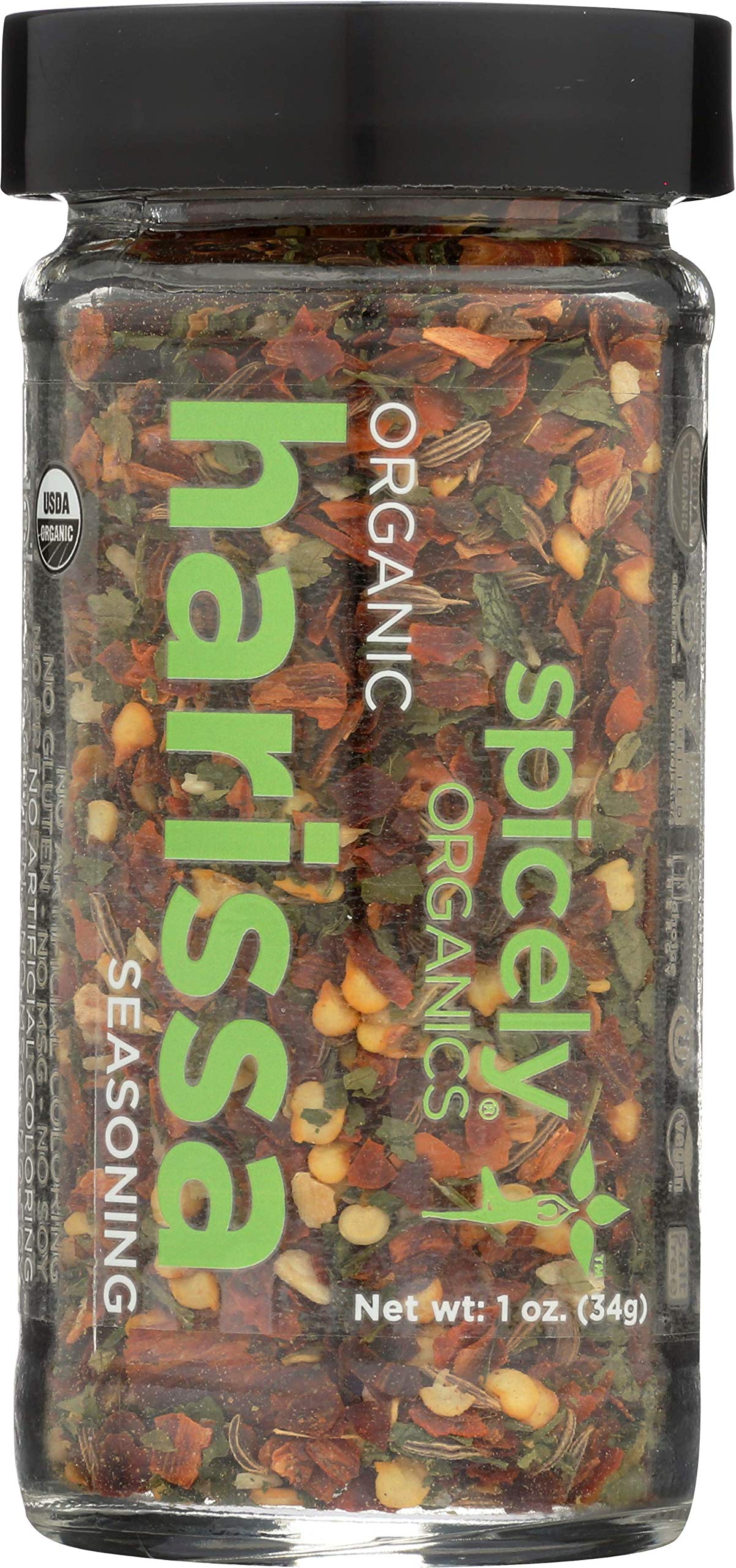 Spicely Organic Jar Seasoning Harissa, 1 Oz