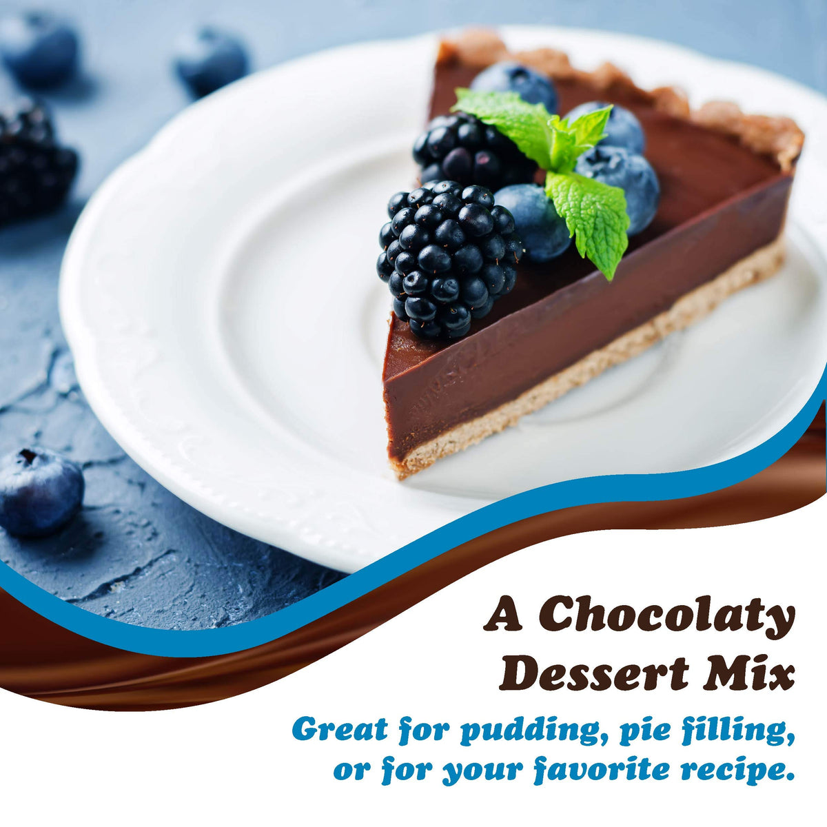 Dove Pudding Mix, Milk Chocolate, 3.34 oz Box (12 Pack), Kosher Dairy, 4 Servings Per Box