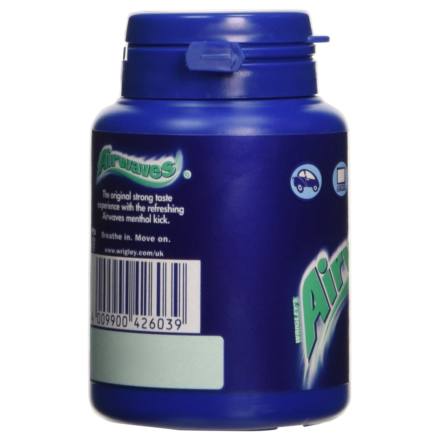 Wrigley'S Airwaves Menthol And Eucalyptus Bottle, 64 G