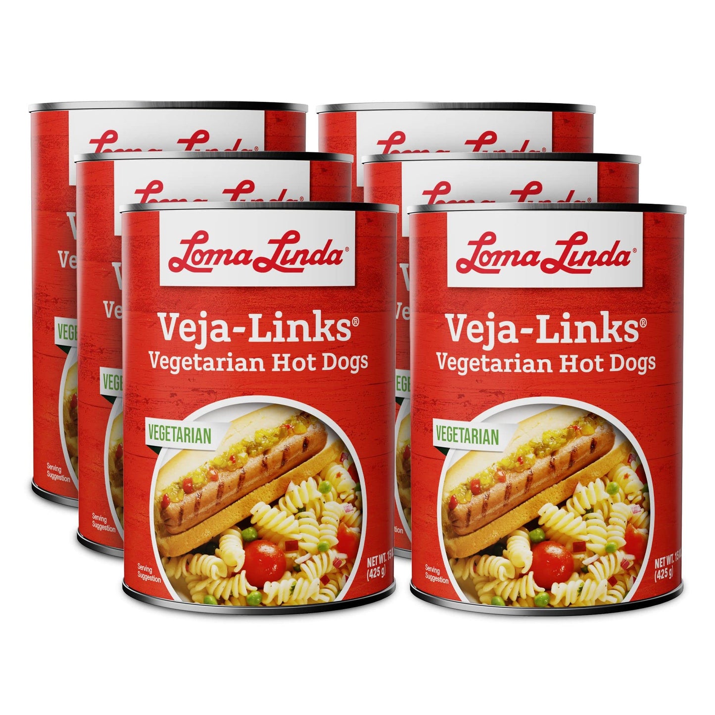 Loma Linda - Plant-Based Meats (Veja-Links (15 oz.), 6 Pack)