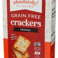 Absolutely Gluten Free Crackers, Original 4.4-Ounce