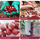 Freeze Dried Cranberries, 2.64Oz/75G Whole Frozen Cranberries, Freeze Dried Fruit, Camping Food & He-Althy Fruit Snacks, 100% Na